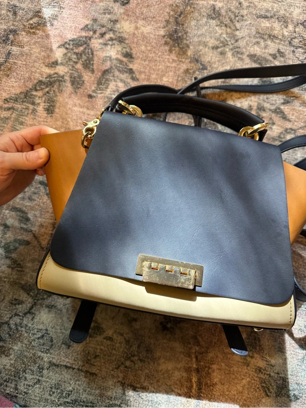 Zac Posen Eartha top handle convertible satchel